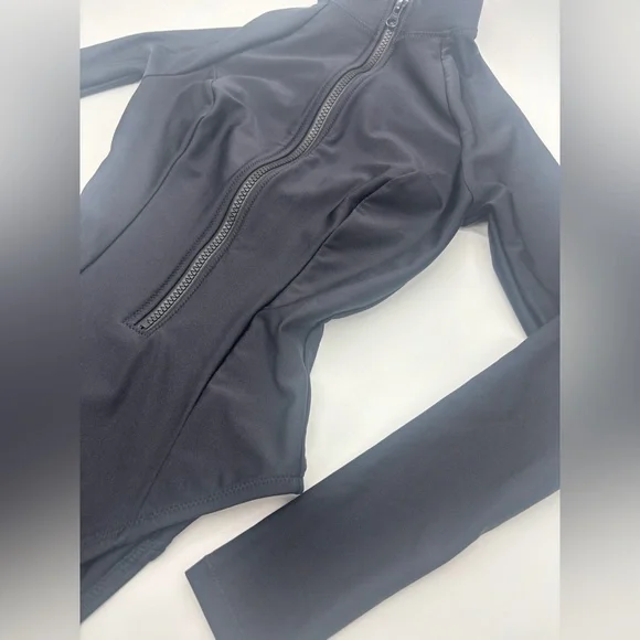 NWOT GIGI C Surf Bathing Suit One-Piece Swimsuit with Front Zip Black S - Picture 7 of 12